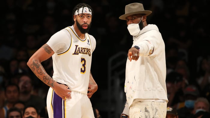 LeBron James and Anthony Davis